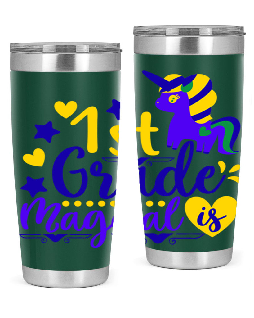 st grade magical 63#- mardi gras- Tumbler