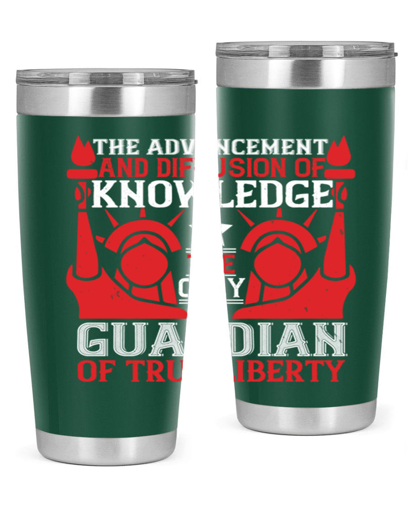 the advencement and diffusion of knowledge Style 190#- Fourt Of July- Tumbler