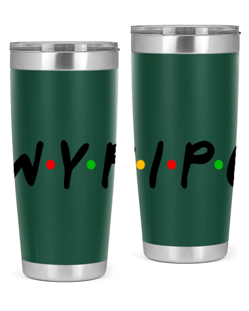 wypipo 7#- black words phrases- Cotton Tank