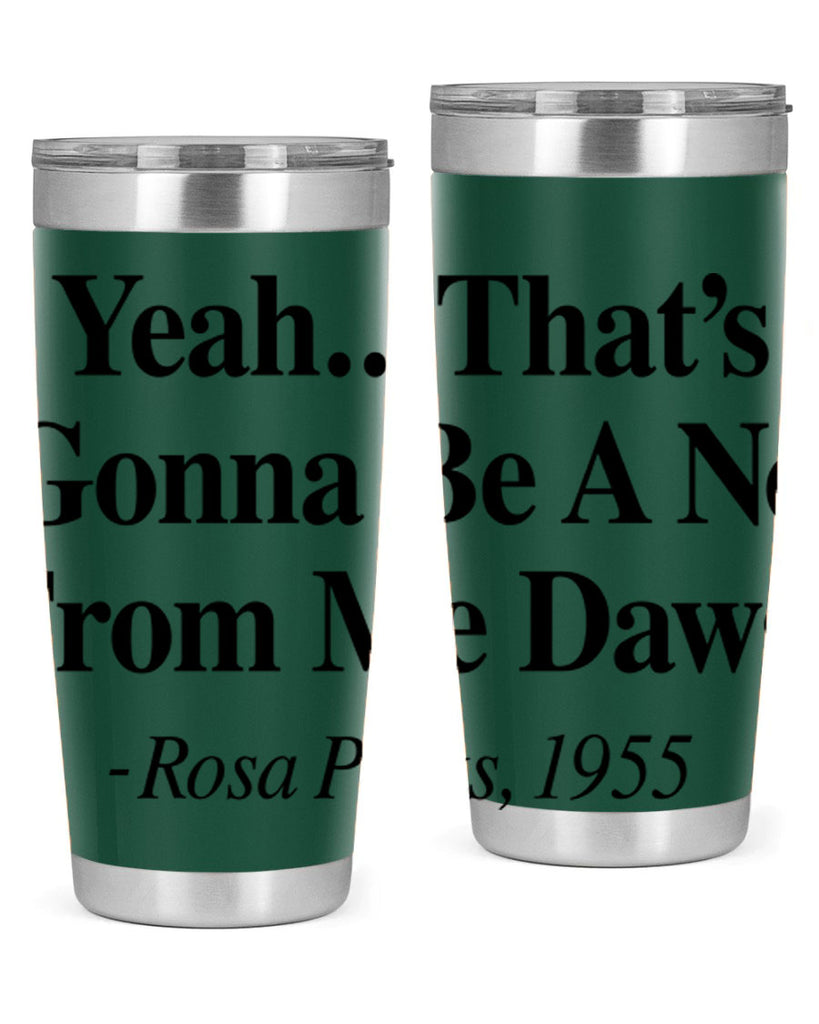 yeah thats gonna be a no from me dawg rosa parks 3#- black words phrases- Cotton Tank