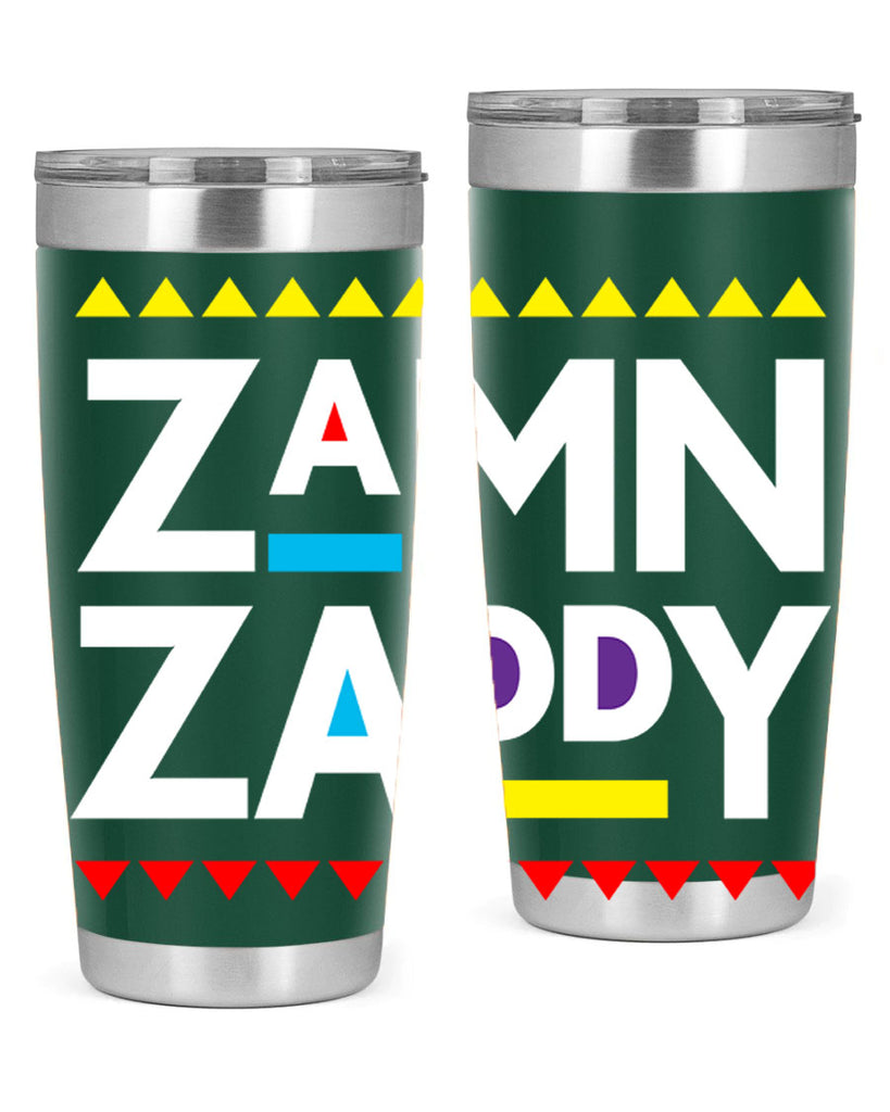 zamn zaddy 1#- black words phrases- Cotton Tank