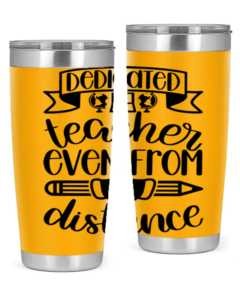 Dedicated Teacher Even Style 80#- teacher- tumbler