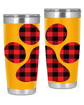 Dog Paw Style 95#- dog- Tumbler