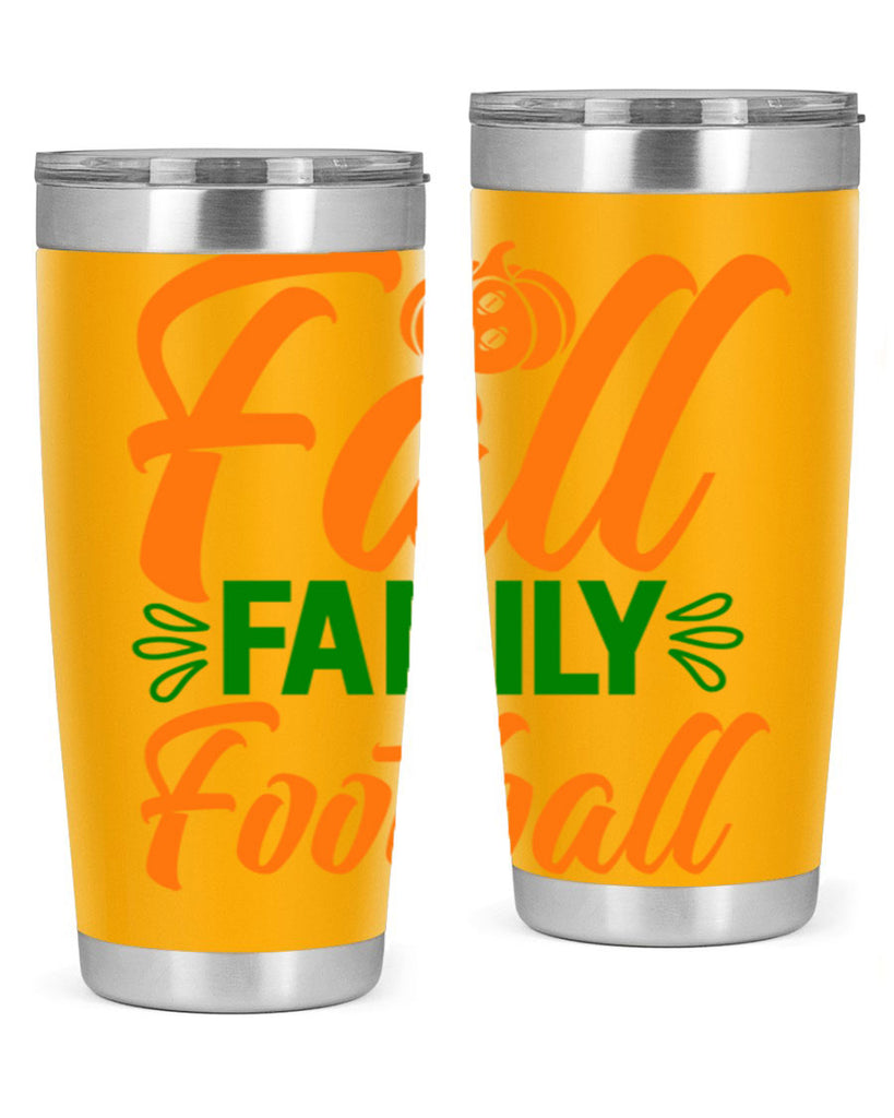 Fall Family Football 98#- fall- Tumbler