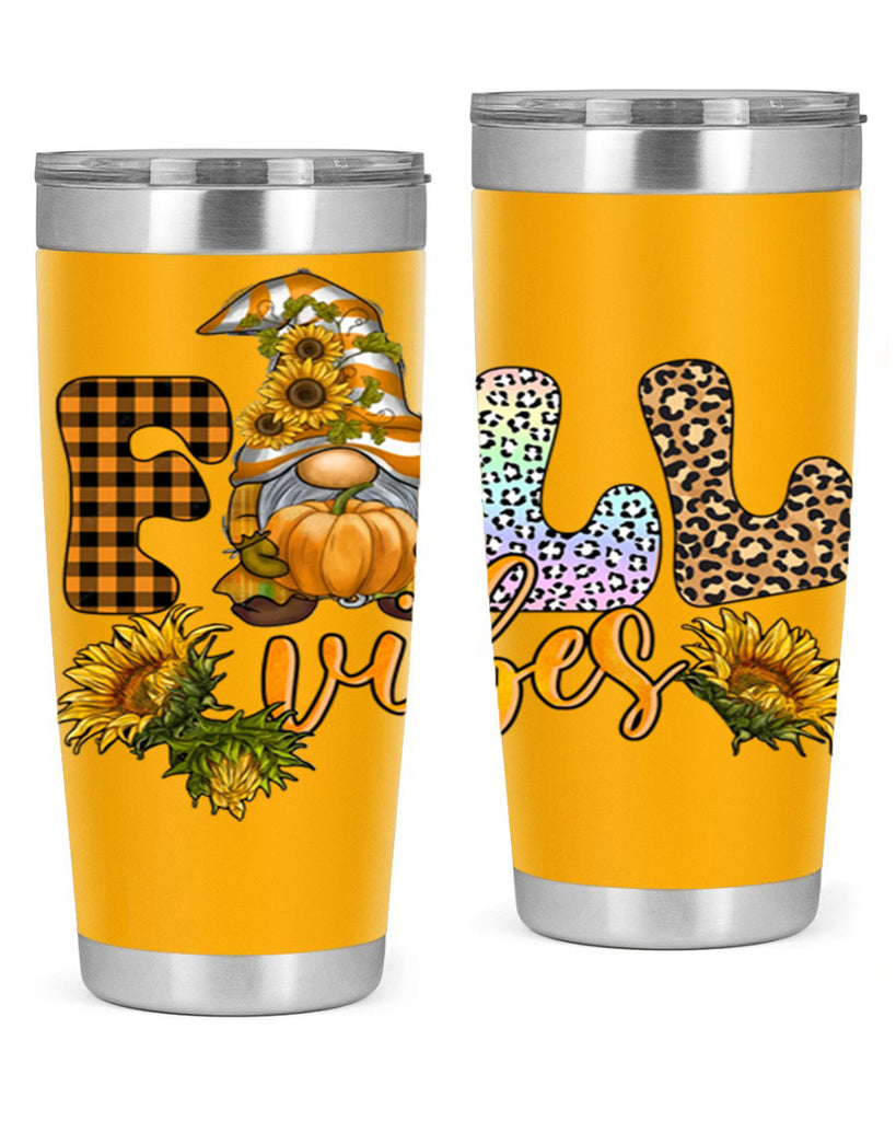 FallVibesFallGnome 164#- fall- Tumbler