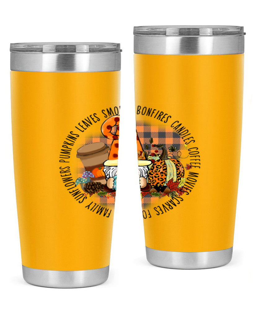 FallVibesGnome 165#- fall- Tumbler