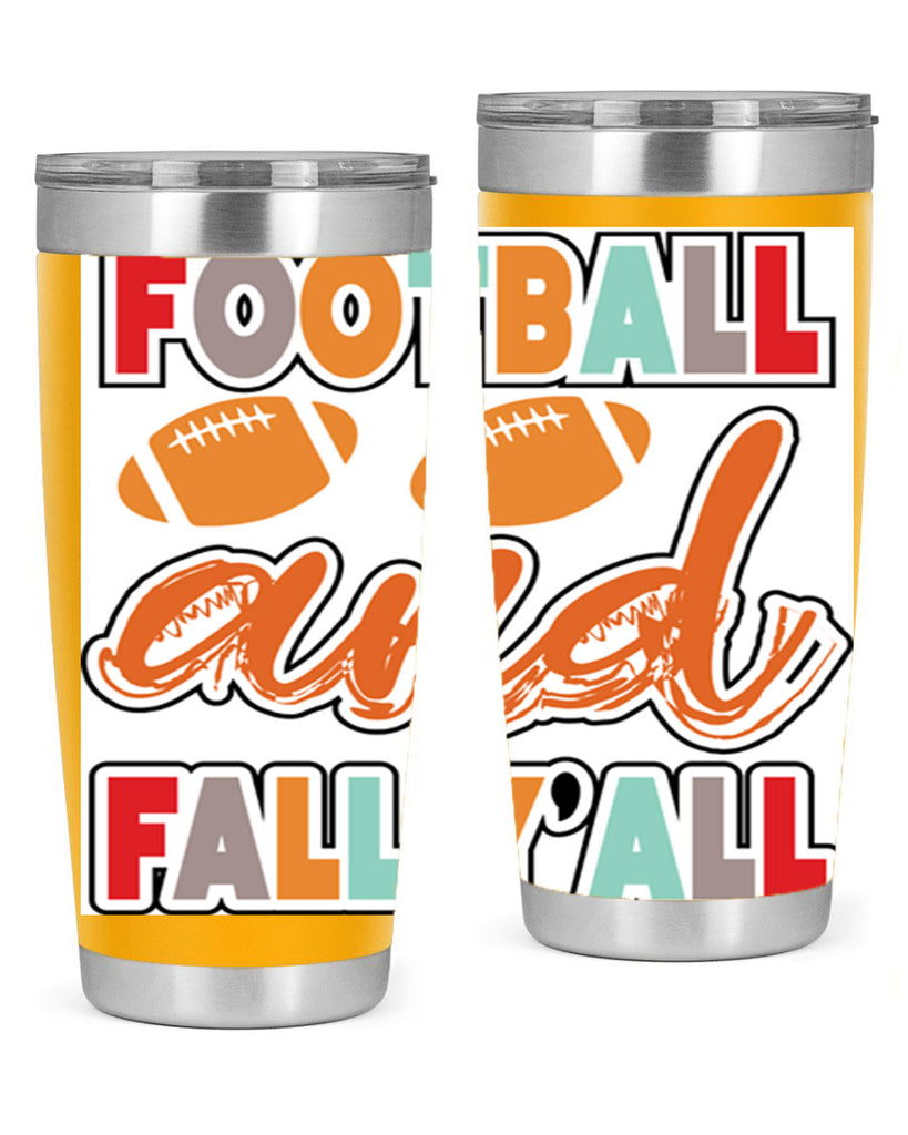 FootballandFallYall 186#- fall- Tumbler