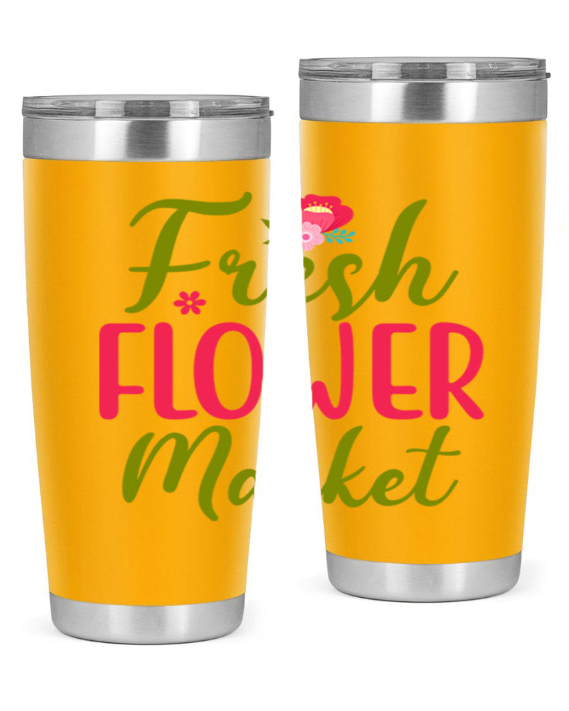 Fresh Flower Market 144#- spring- Tumbler