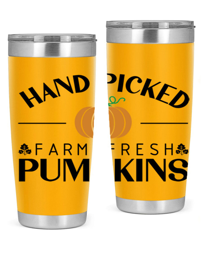 Hand Picked Farm Fresh Pumpkins 215#- fall- Tumbler