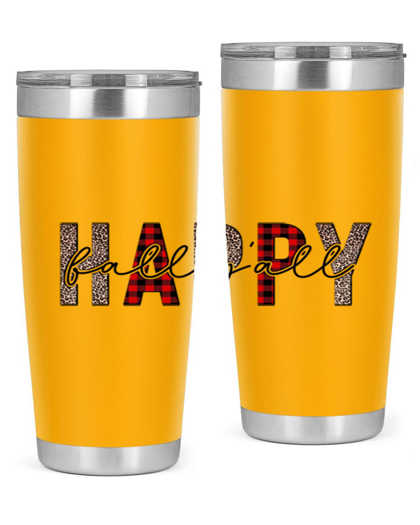 Happy Fall Y all 228#- fall- Tumbler