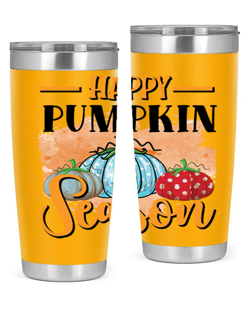 Happy pumpkin season 240#- fall- Tumbler