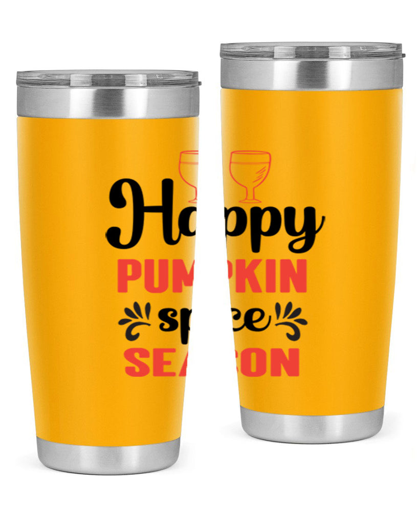 Happy pumpkin spice season 244#- fall- Tumbler