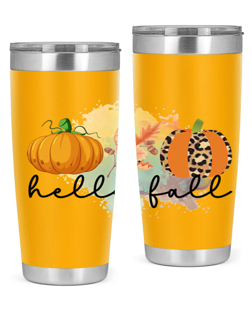 Hello Fall 277#- fall- Tumbler