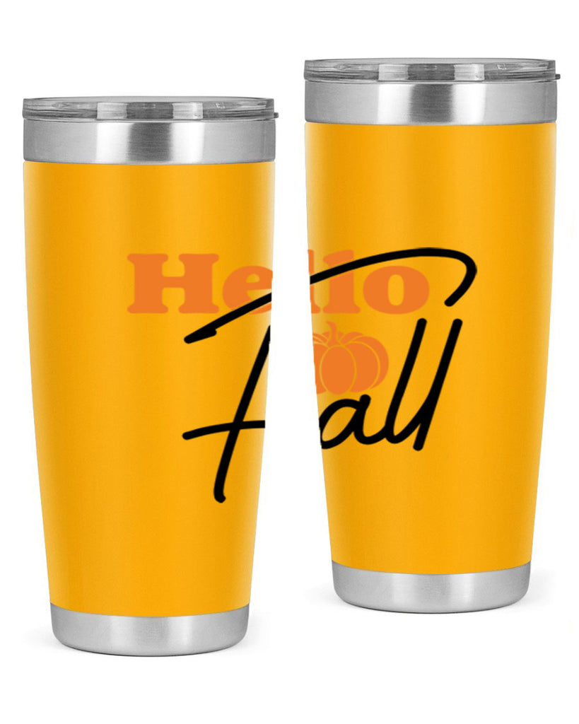 Hello Fall 279#- fall- Tumbler