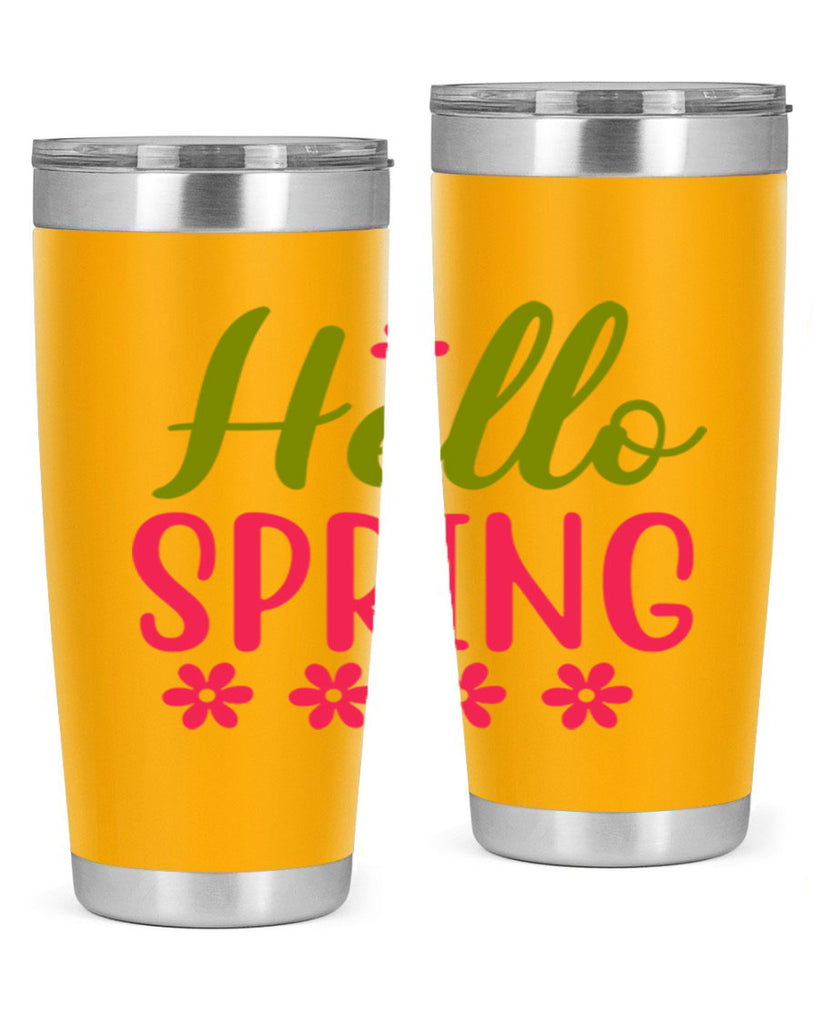 Hello Spring 213#- spring- Tumbler