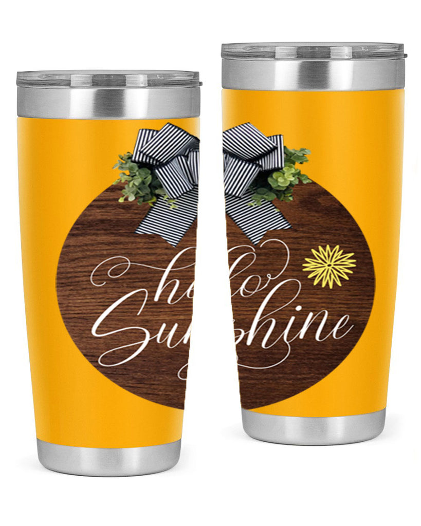 Hello Spring Lettering Mockup200#- spring- Tumbler