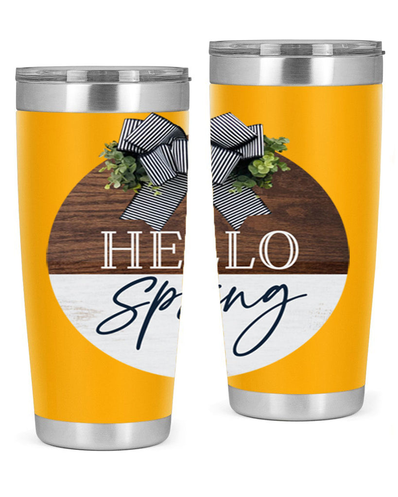 Hello Spring basic Mockup187#- spring- Tumbler