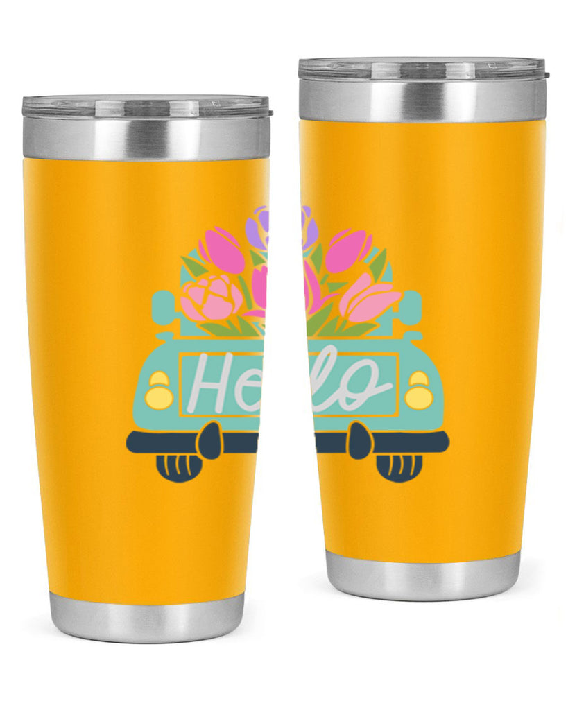 Hello Truck218#- spring- Tumbler