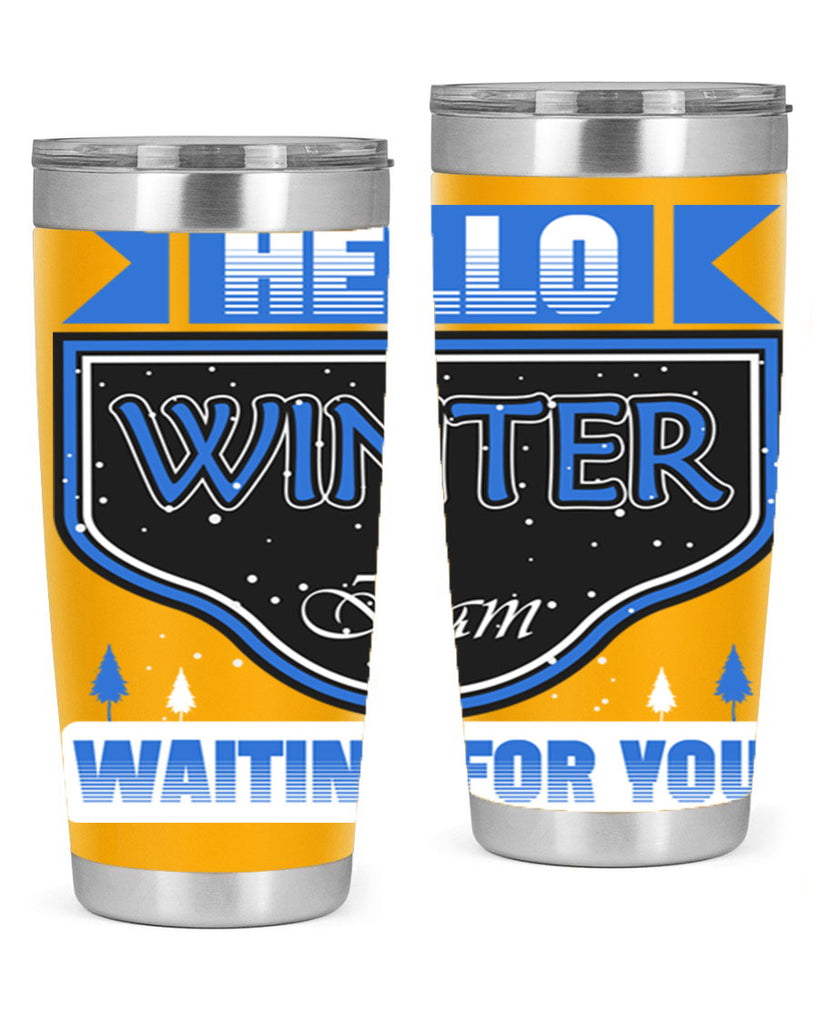 Hello Winter 164#- winter- Tumbler