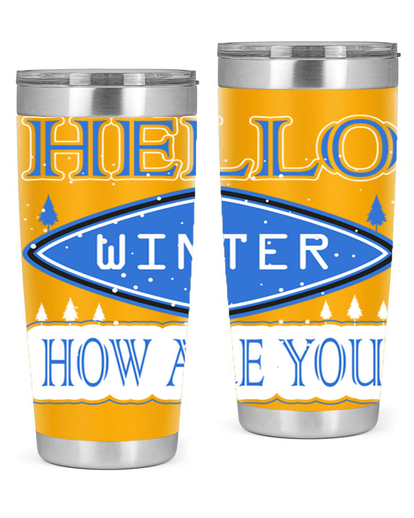 Hello Winter 165#- winter- Tumbler