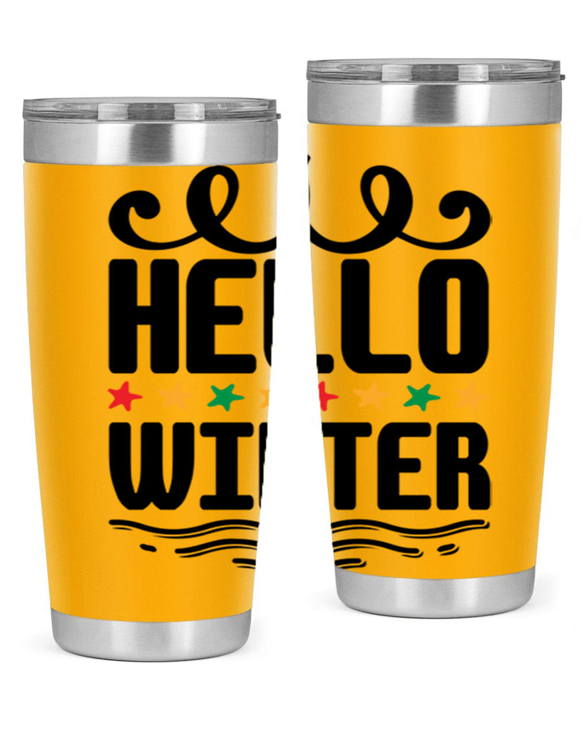 Hello Winter 185#- winter- Tumbler