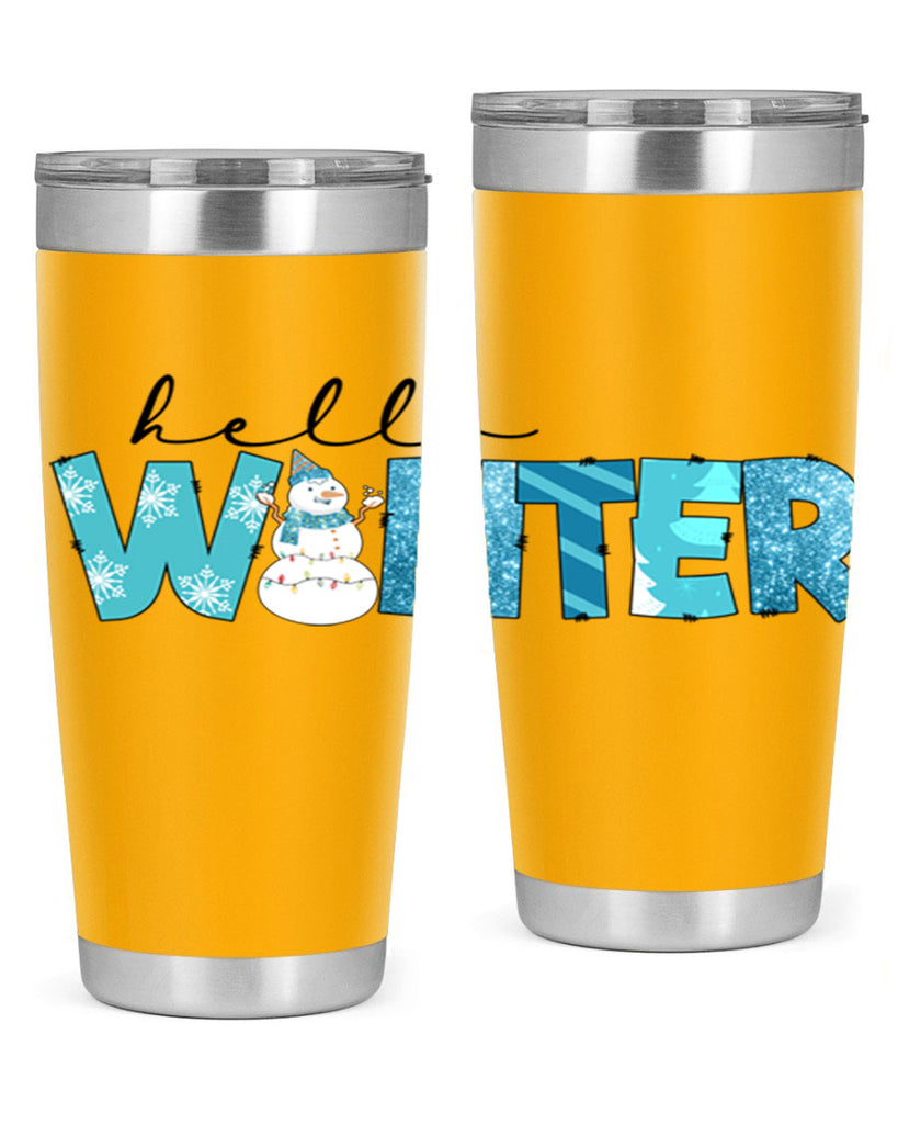 Hello Winter 188#- winter- Tumbler