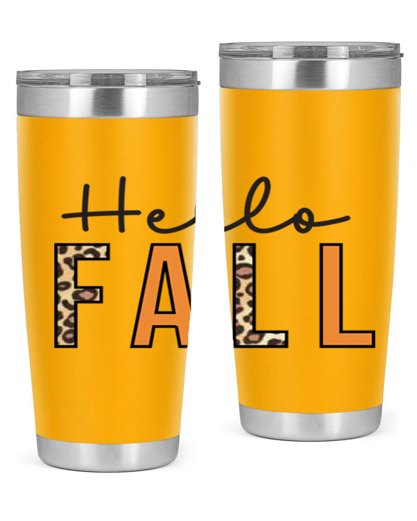Hello fall 276#- fall- Tumbler