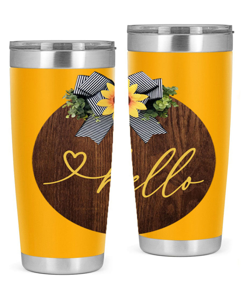 Hello heart Mockup182#- spring- Tumbler