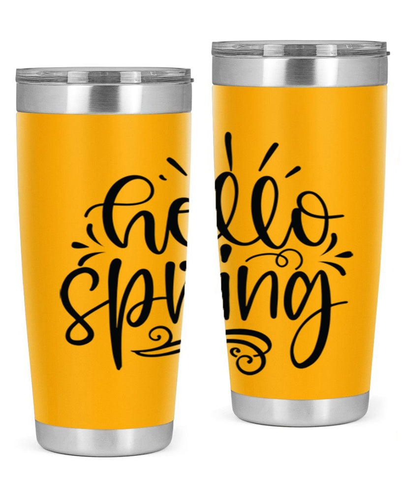 Hello spring 3#- spring- Tumbler