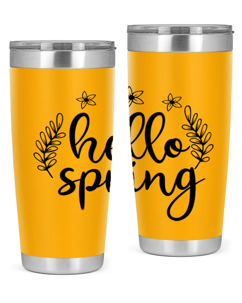 Hello spring design  221#- spring- Tumbler