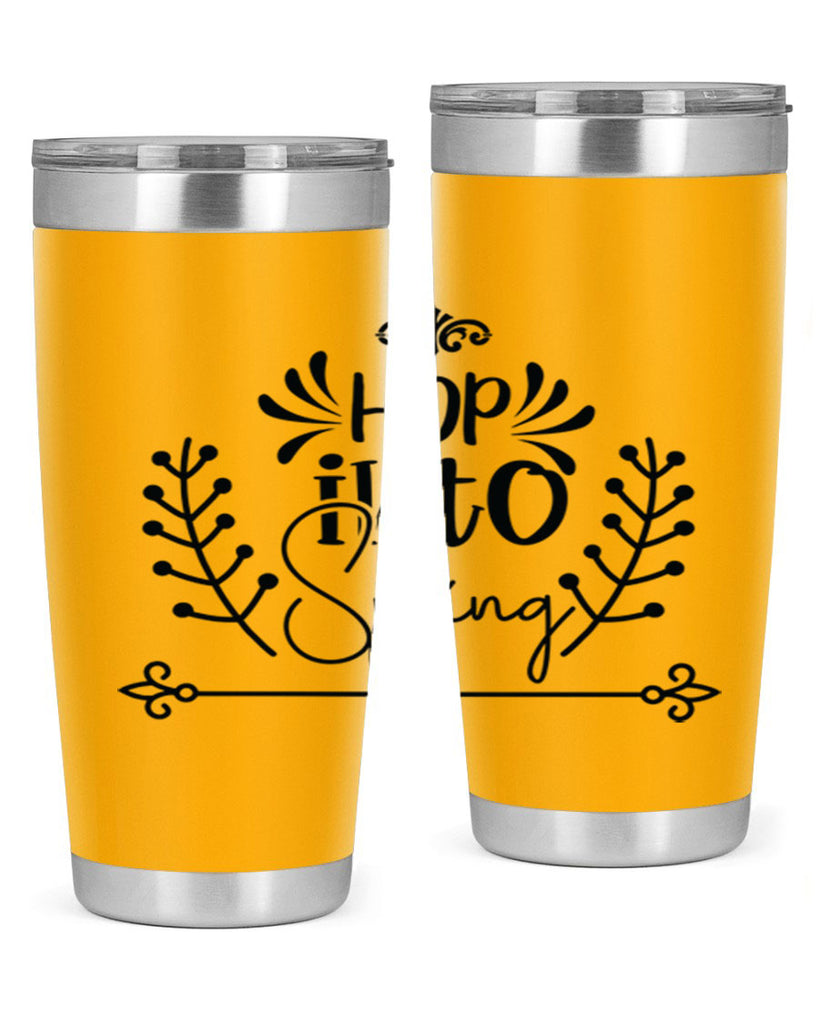 Hop into Spring 248#- spring- Tumbler