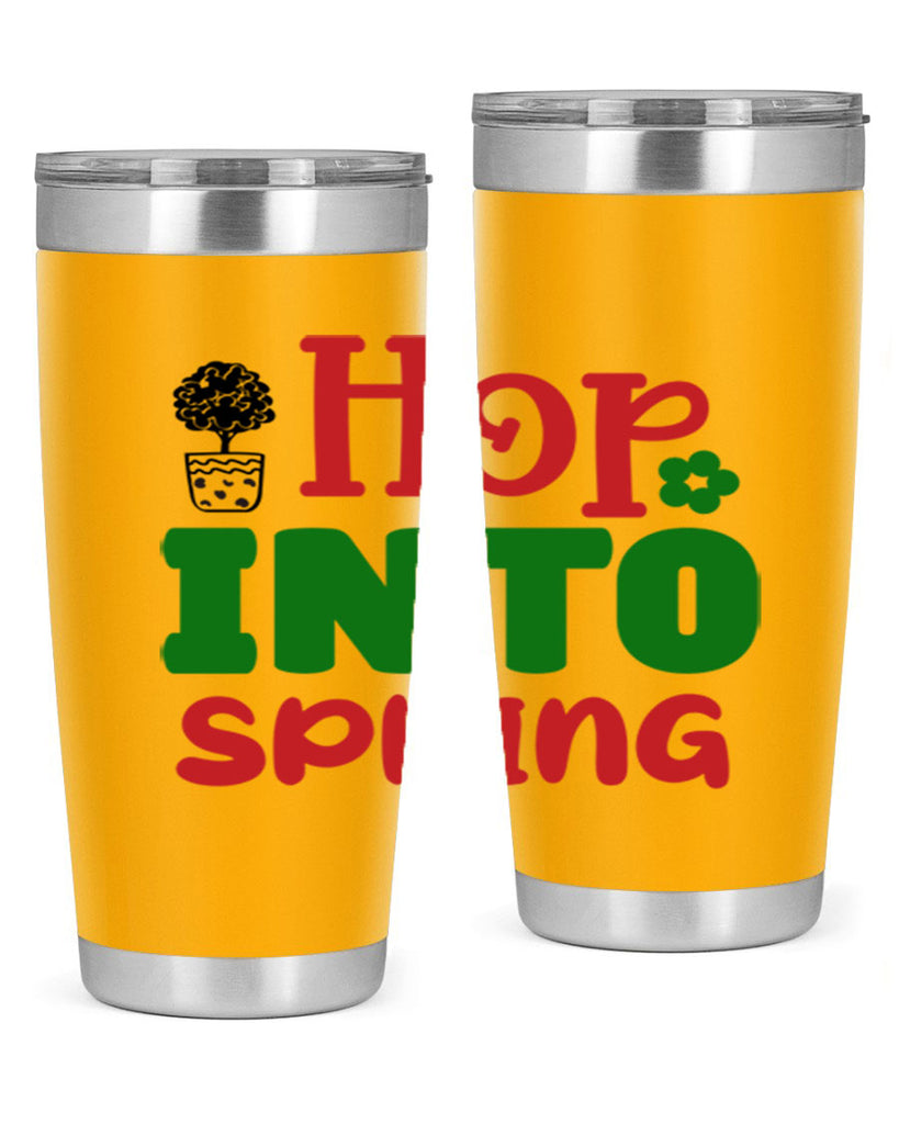 Hop into Spring 251#- spring- Tumbler