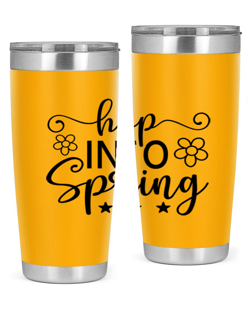 Hop into spring  252#- spring- Tumbler
