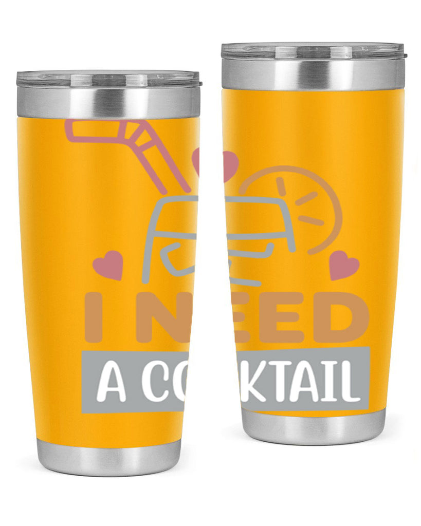 I Need A Cocktail 107#- fashion- Cotton Tank