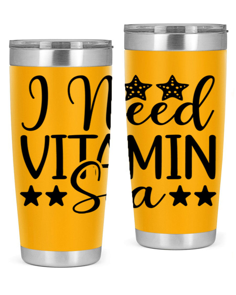 I Need Vitamin Sea 232#- mermaid- Tumbler