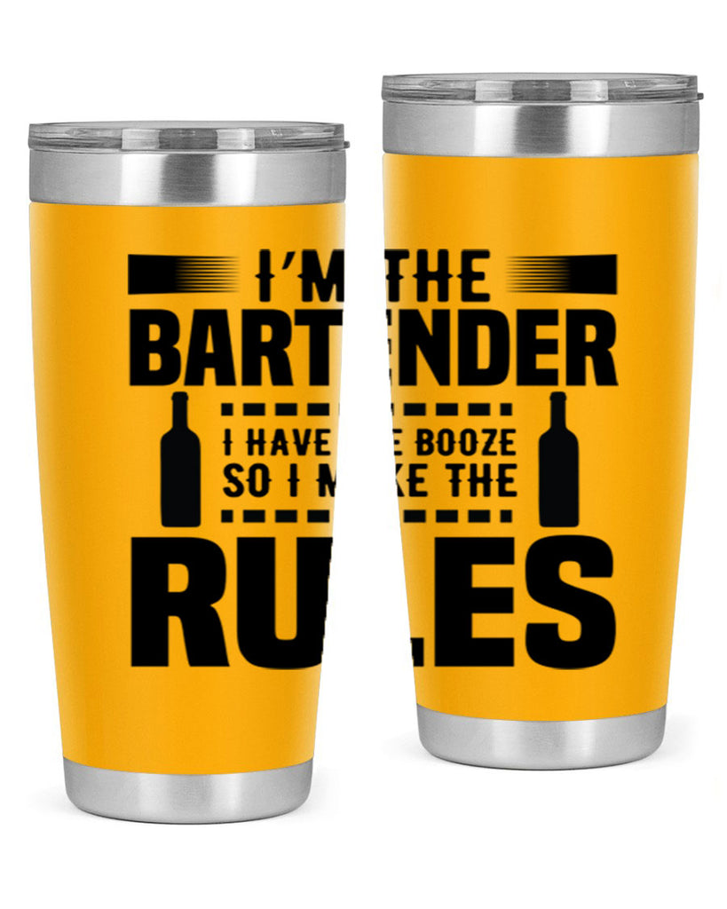 I am the Bartender Style 2#- bartender- tumbler