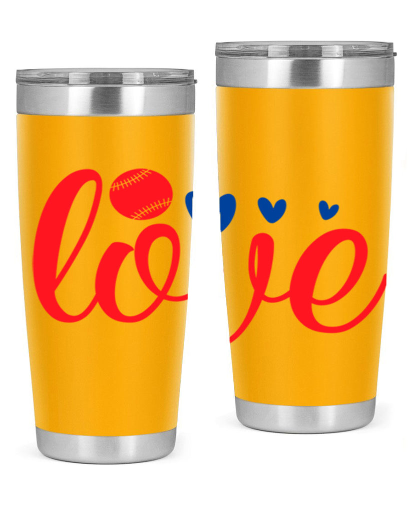 Love 2052#- baseball- Tumbler