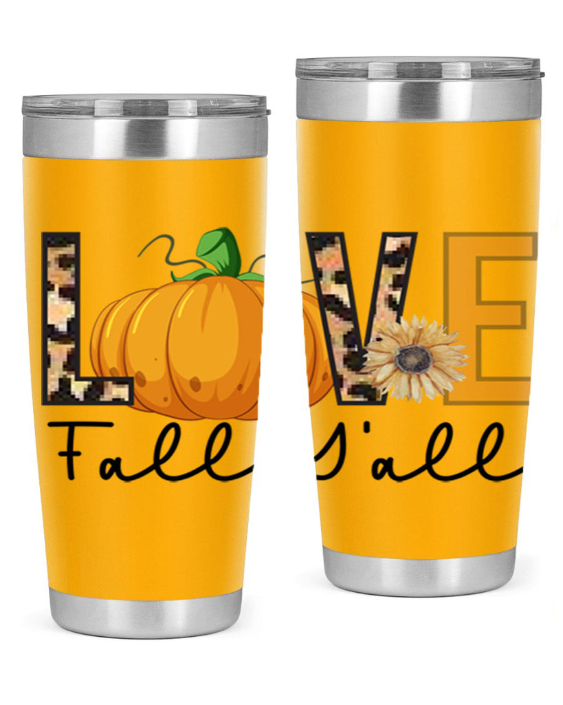 Love FALL YAll 410#- fall- Tumbler