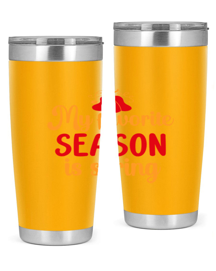 My favorite season is spring 343#- spring- Tumbler