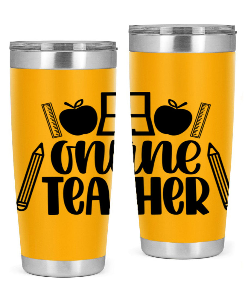 Online Teacher Style 61#- teacher- tumbler