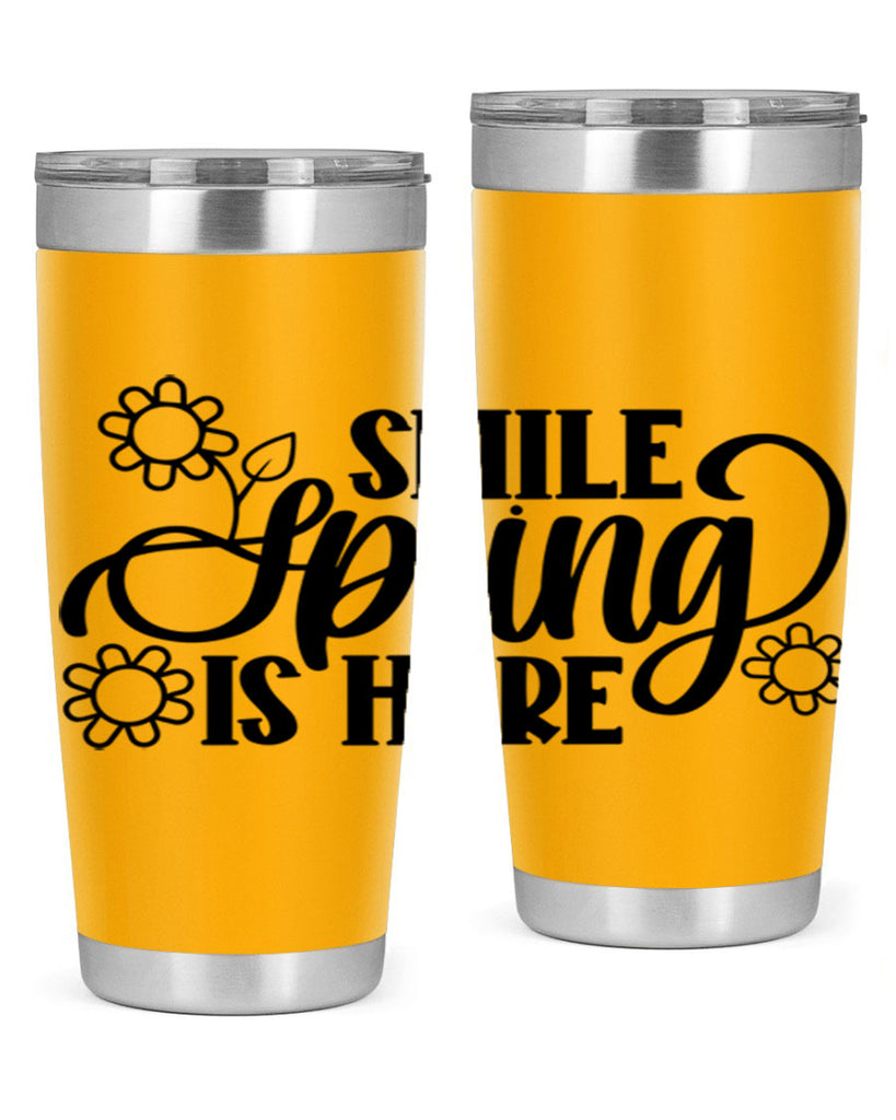 PNG_Smile Spring Is Here395#- spring- Tumbler