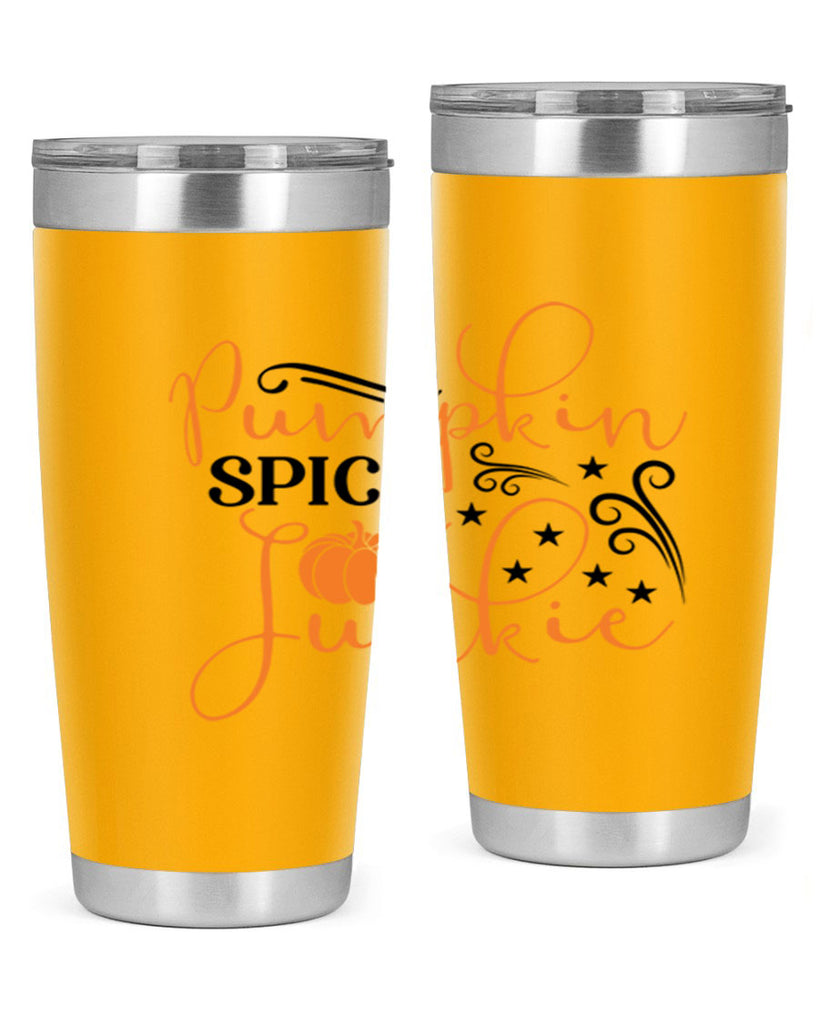 Pumpkin Spice Junkie 549#- fall- Tumbler
