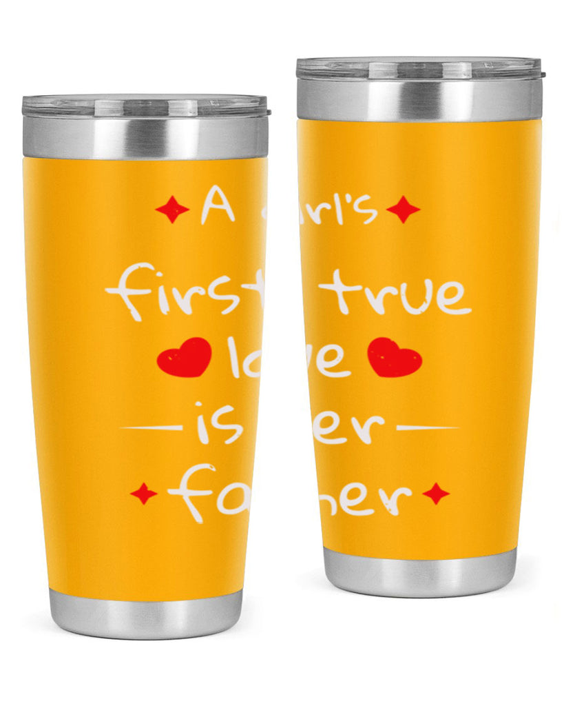 a girl’s first true 116#- fathers day- Tumbler