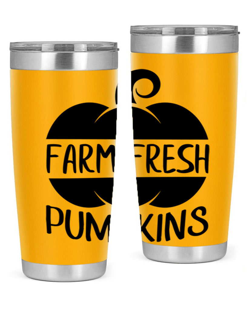 farm fresh pumpkins 174#- fall- Tumbler