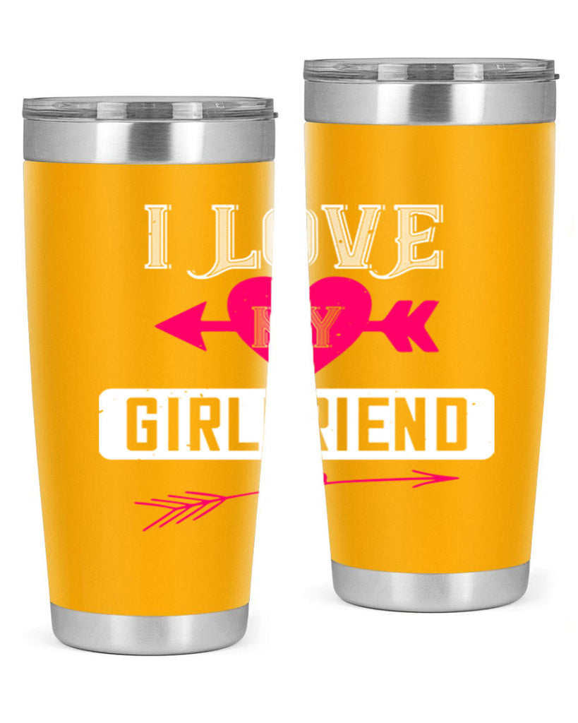 i love my girlfriend 54#- valentines day- Tumbler
