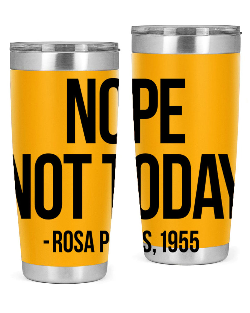 nope not today rosa parks 60#- black words phrases- Cotton Tank