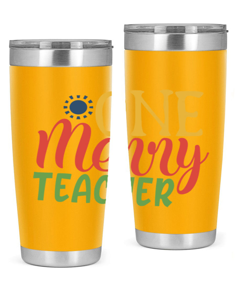 one merry teacher Style 162#- teacher- tumbler