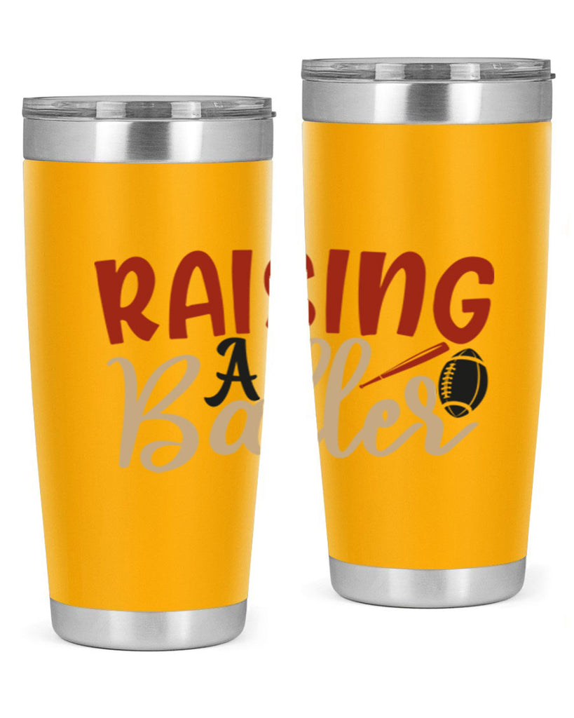 raising a baller 2278#- softball- Tumbler