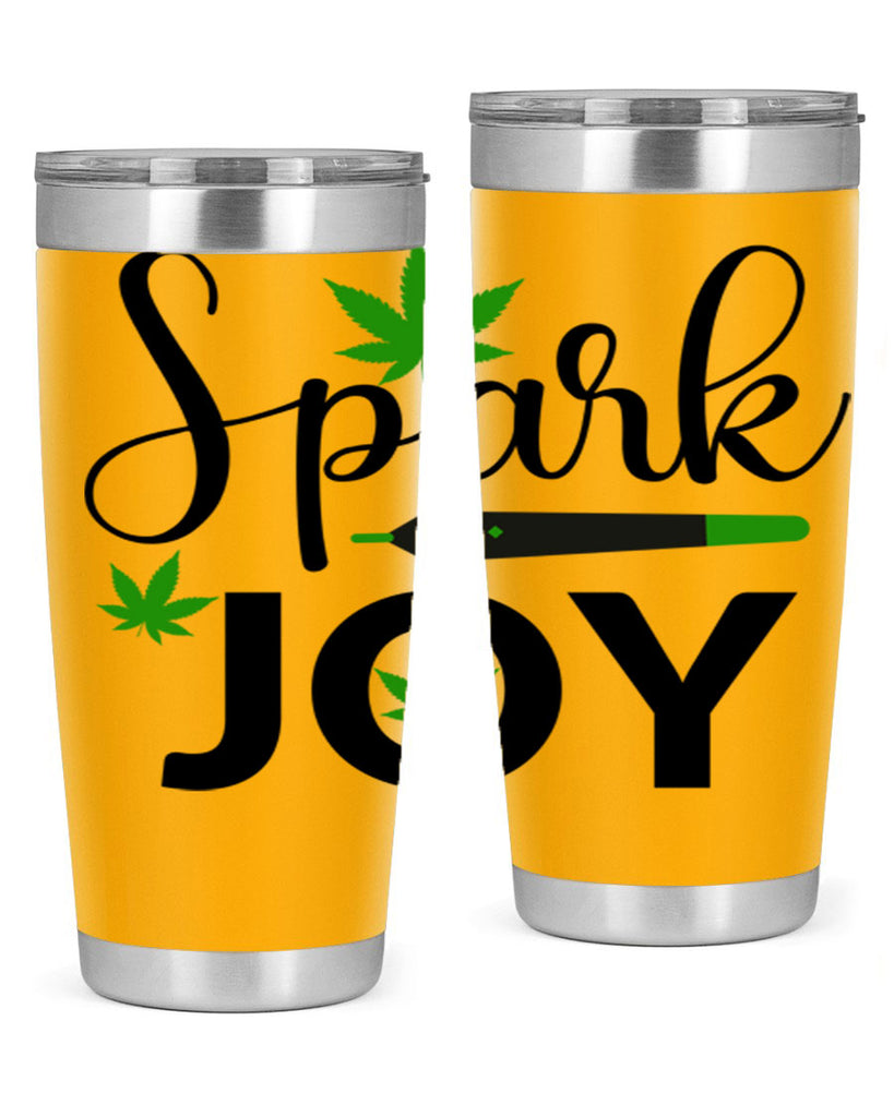 spark joy 250#- marijuana- Tumbler