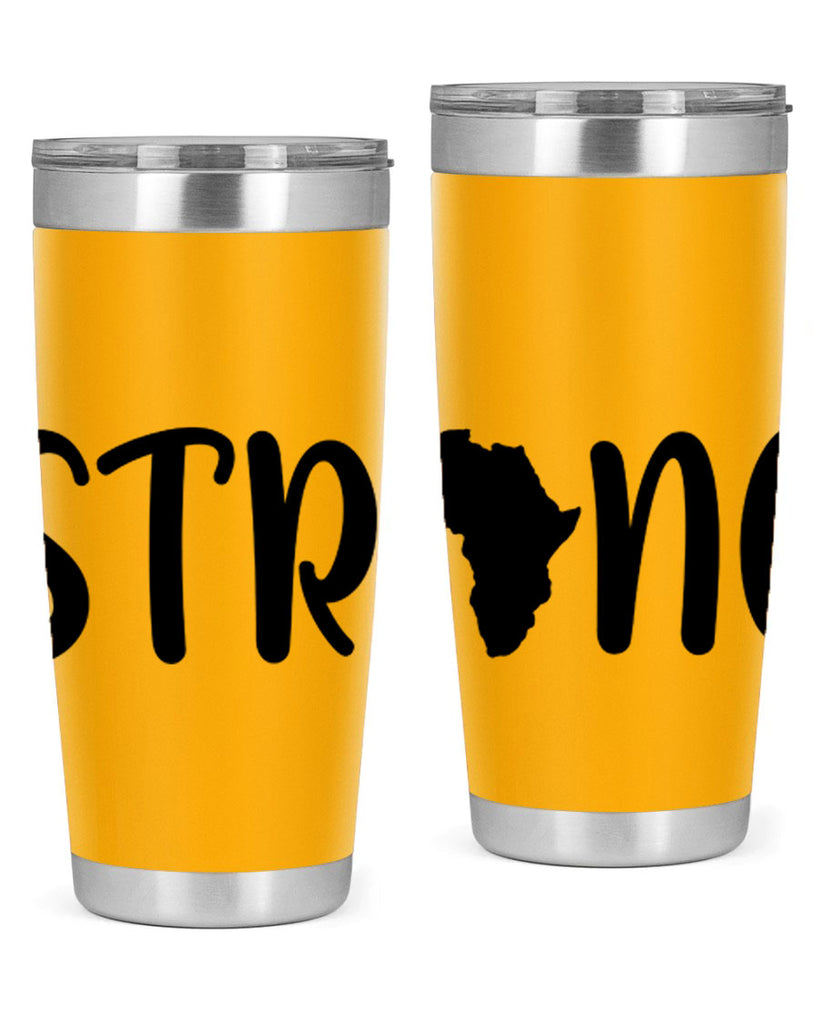 strong africa svg 24#- black words phrases- Cotton Tank